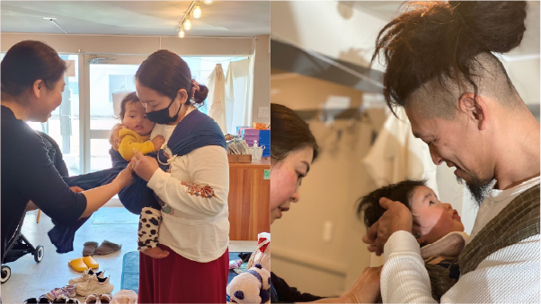 抱っこってどうやるのかな・・