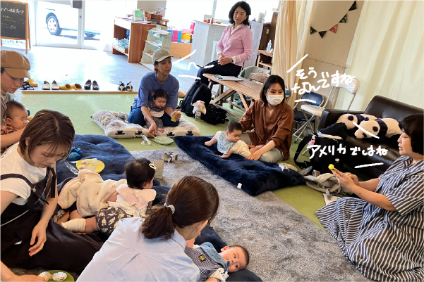 アクサ生命主催離乳食試食会