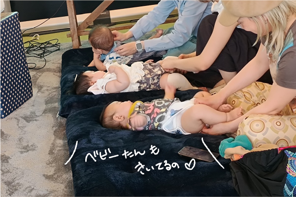 アクサ生命主催離乳食試食会